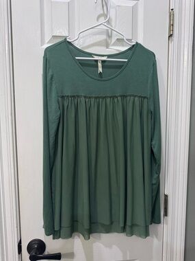 Matilda Jane Sage Green Long-Sleeve Tunic